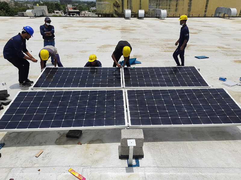 Turnkey ground mount solar EPC project